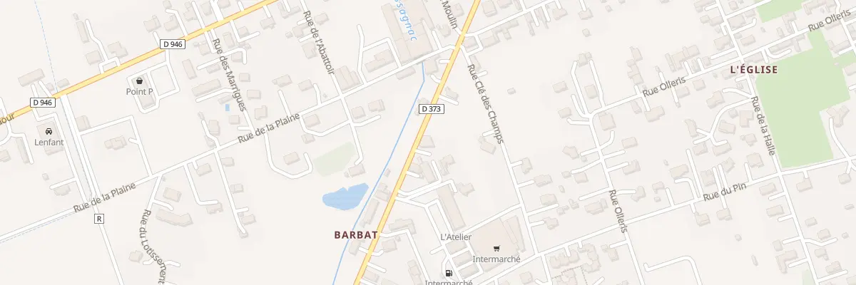 Plan du 7 Rue de Barbat à Plaisance