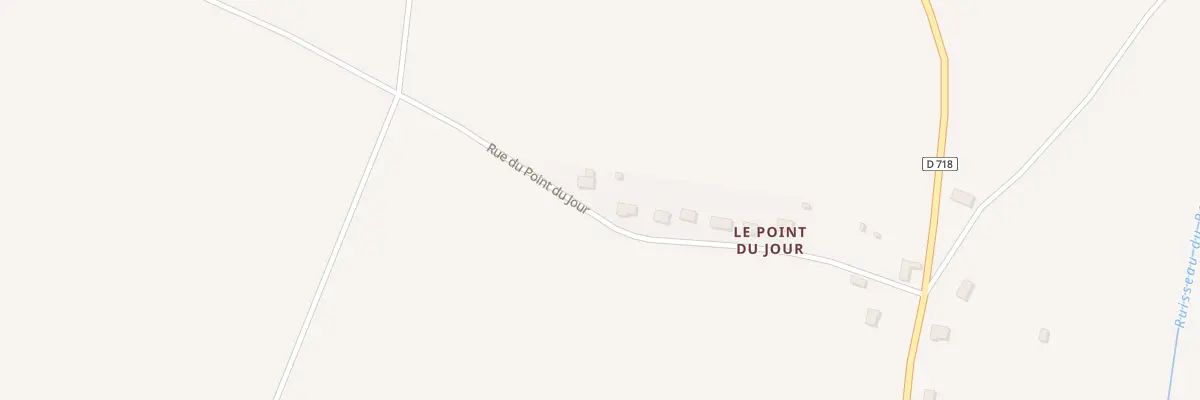 Plan du 9182 Rue du Point du Jour à Tournai-sur-Dive
