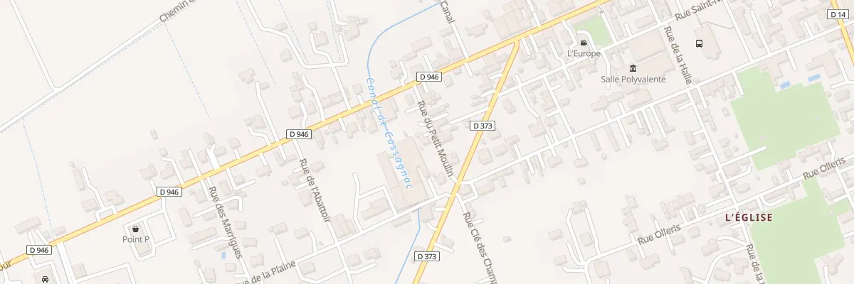 Plan du 6 Rue du Petit Moulin à Plaisance