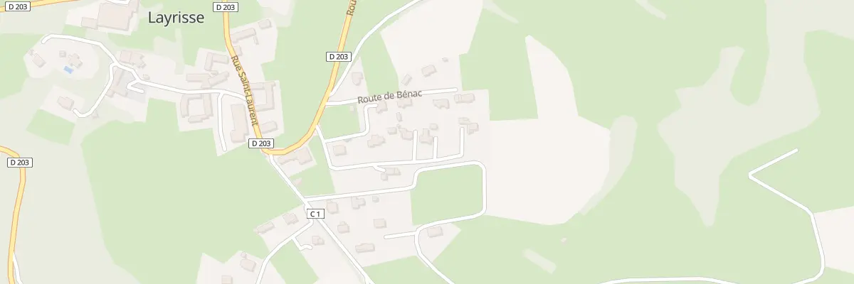 Plan du 7 Imp Couarigues à Layrisse