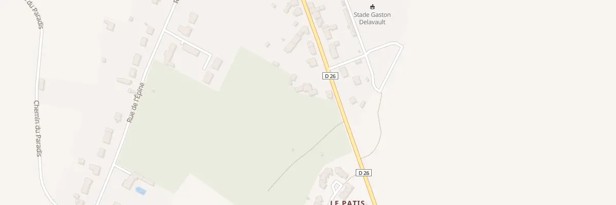 Plan du 52 Rue de la Libération à Rouillé