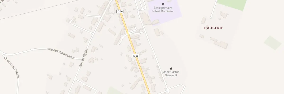 Plan du 37 Rue de la Libération à Rouillé