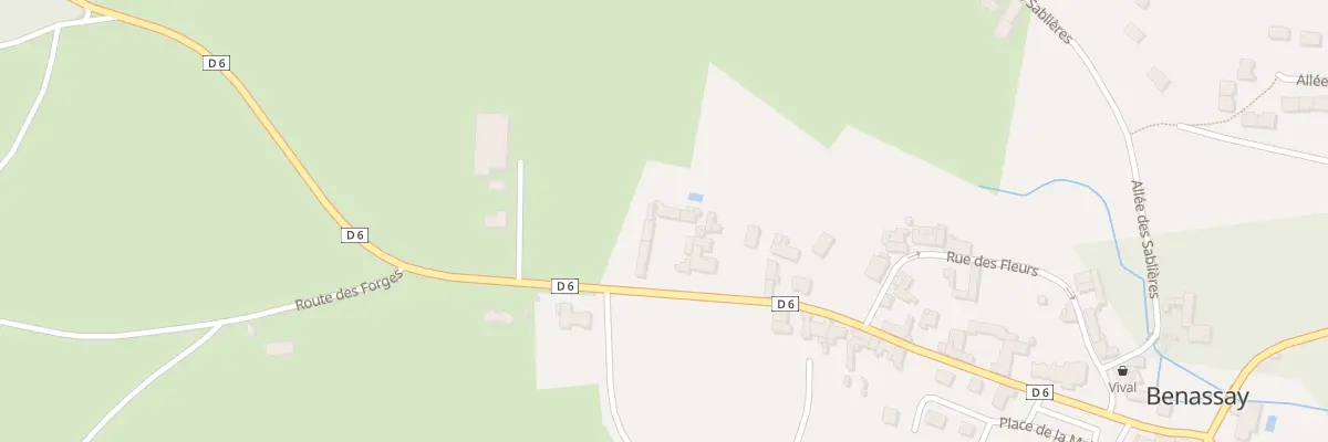 Plan du 26 Rte de la Gatine à Boivre-la-Vallée