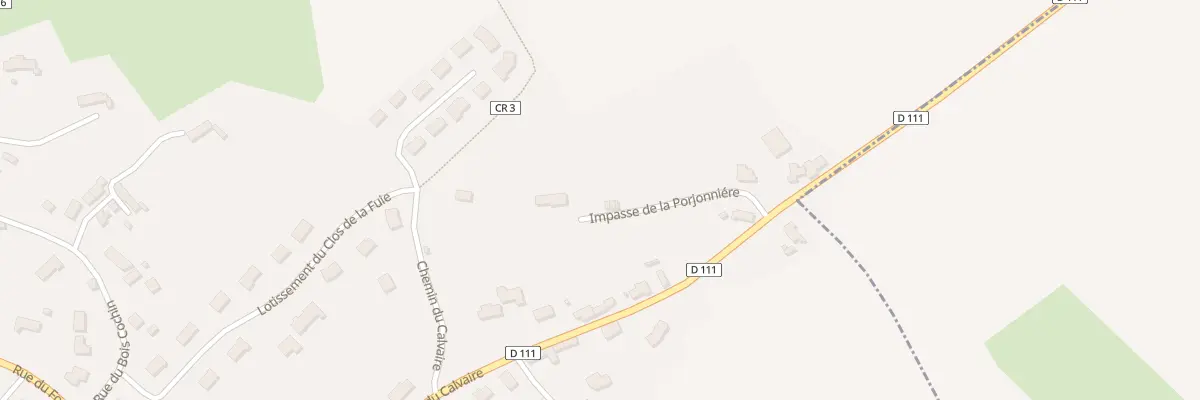 Plan du 8 Imp de la Porjonniere à Saint-Victeur