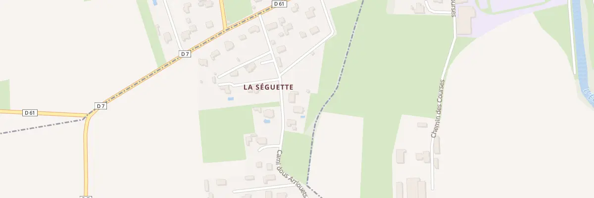 Plan du 7 Cami Dous Arriouets à Saint-Lézer