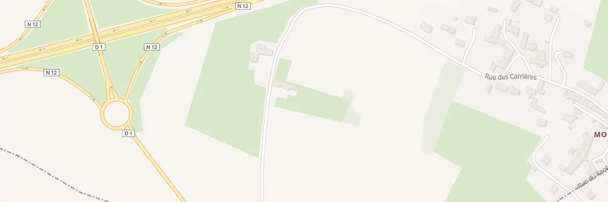 Plan du 2 Les Petites Fontaines à Lonrai