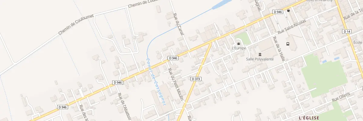 Plan du 51 Rue de l’Adour à Plaisance