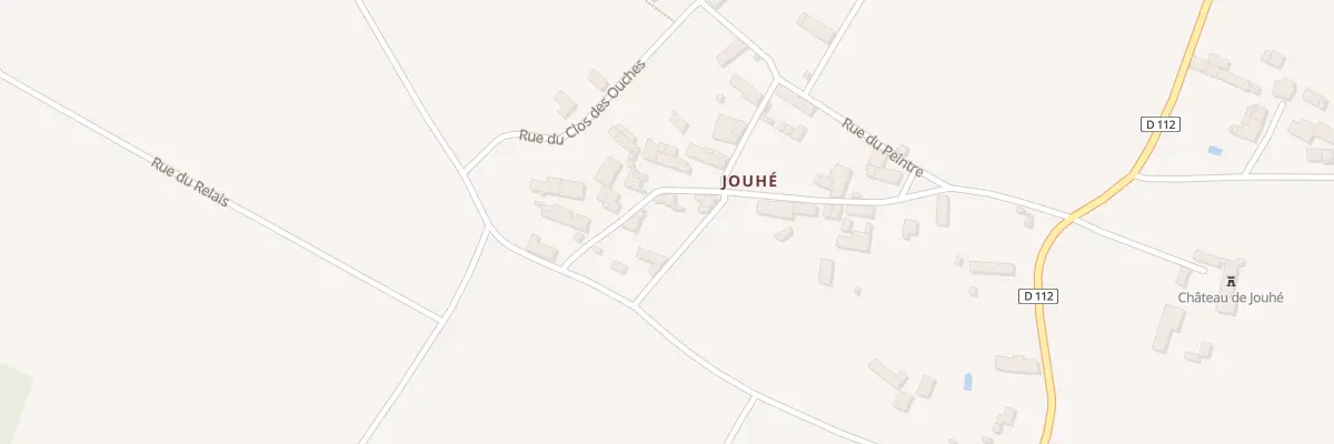 Plan du 2 Rue du Chateau A Jouhe à Valdelaume