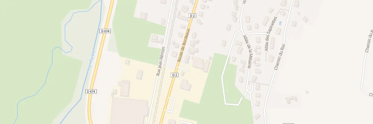 Plan du 65 Rte de Bordeaux à Chalais