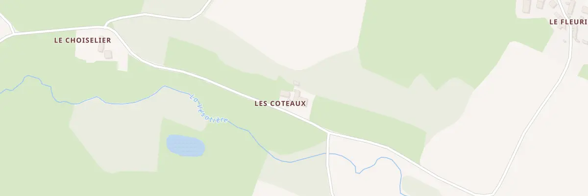 Plan du 1 Les Coteaux à Savigné-sous-le-Lude