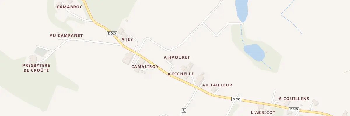 Plan du 5098A Au Parc de Juillac à Lasserrade
