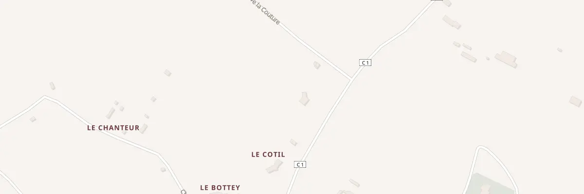 Plan du 5110 Le Bottey à Saint-Pierre-Azif