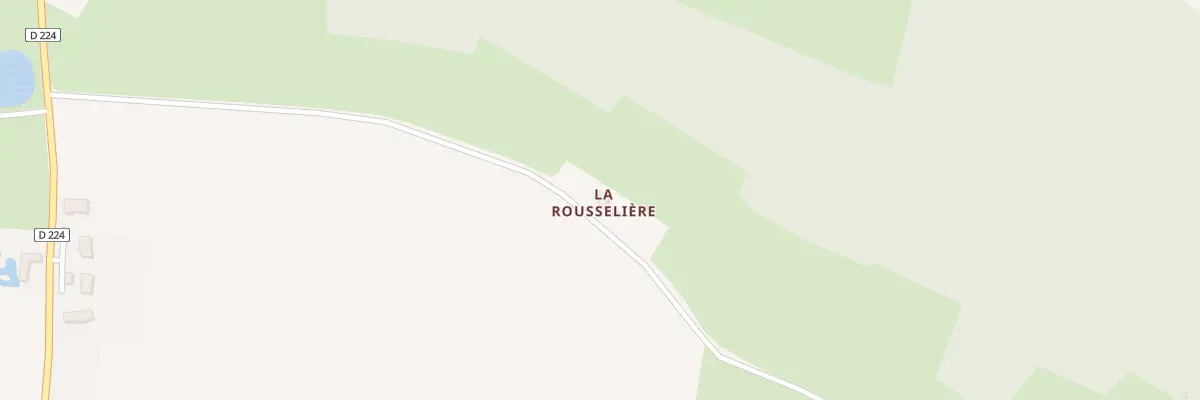 Plan du 5174 La Rousselliere à Thorée-les-Pins