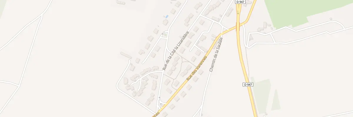 Plan du 14 Rue de la Cite la Lizandiere à Fontevraud-l’Abbaye