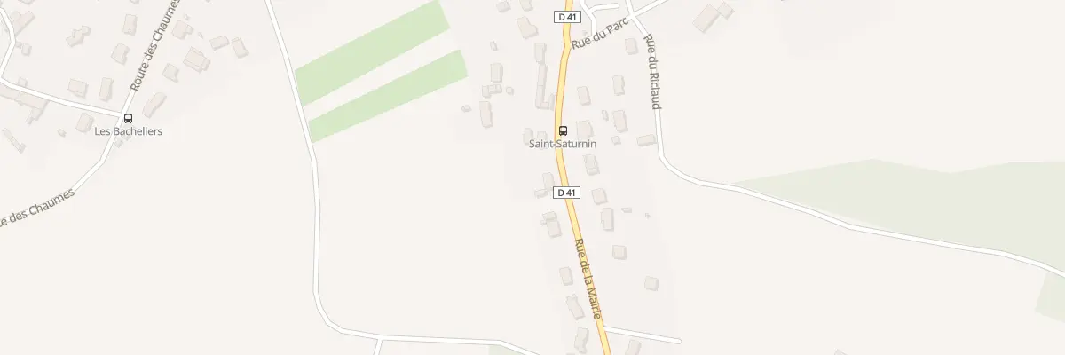 Plan du 34 Rue de la Mairie à Saint-Saturnin