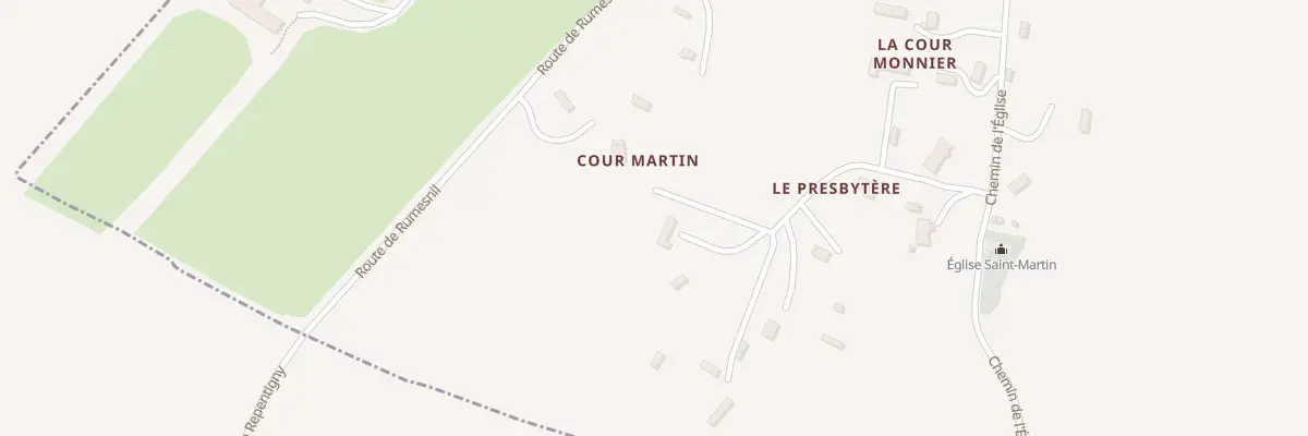 Plan du 5037 La Cour Martin à Repentigny