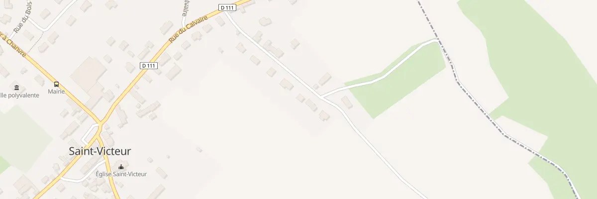 Plan du 12 Rue de Champ Perrine à Saint-Victeur