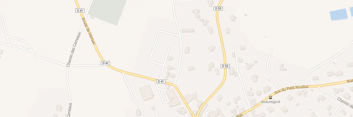 Plan du 2 Che de la Croix du Chat à Saint-Saturnin
