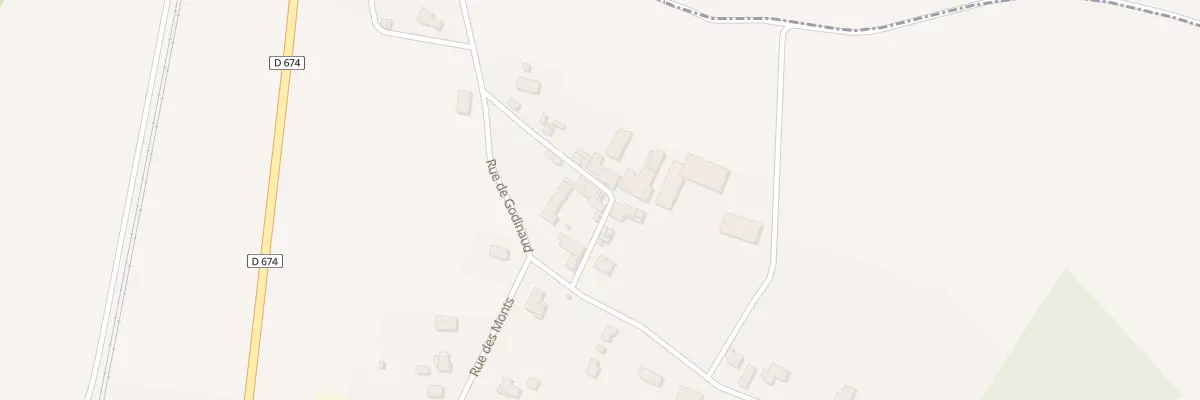 Plan du 1 Rue de Godichaud à Saint-Avit
