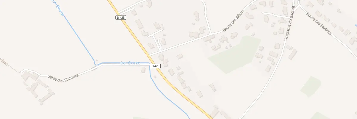 Plan du 4 Rte des Ribots à Roullet-Saint-Estèphe