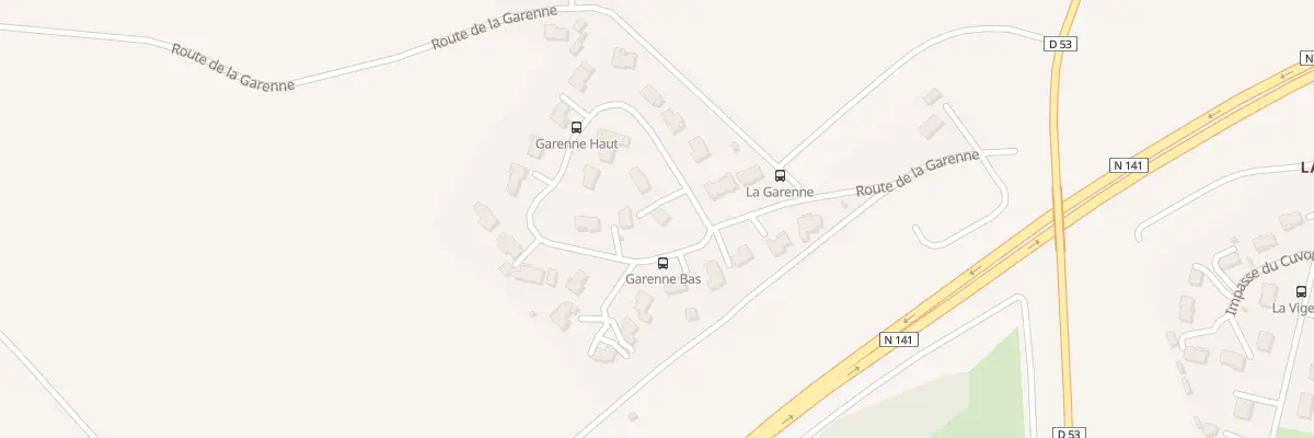 Plan du 24 Lot de la Garenne à Saint-Saturnin