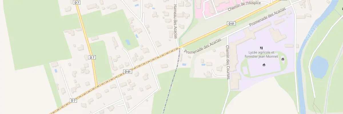 Plan du 17 Av des Acacias à Vic-en-Bigorre