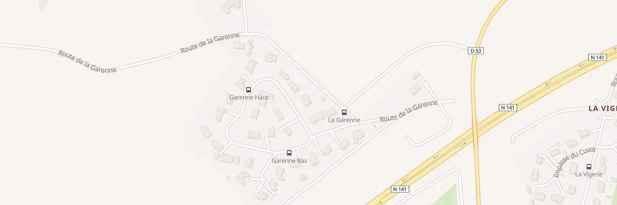 Plan du 21 Lot de la Garenne à Saint-Saturnin