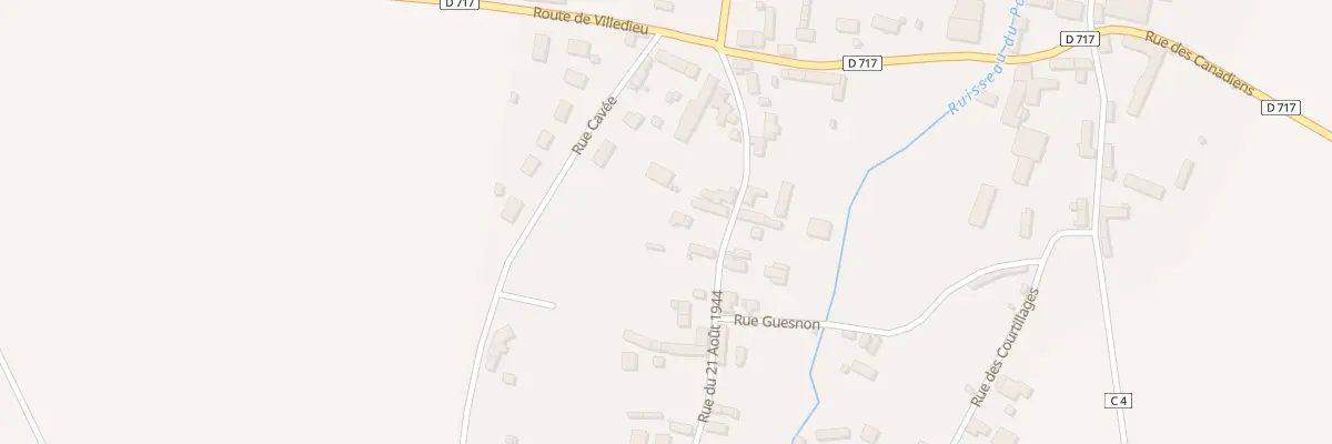 Plan du 62 Le Bourg à Tournai-sur-Dive