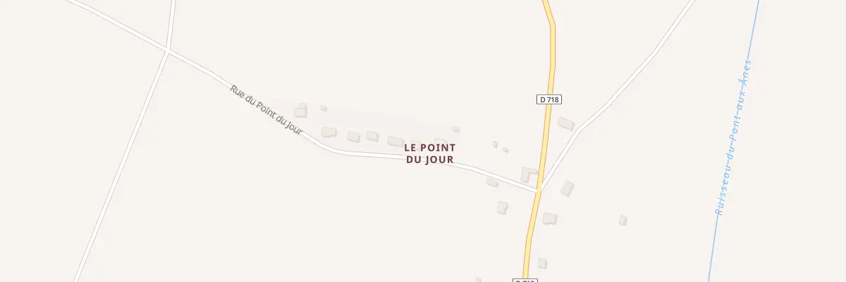 Plan du 129 Le Point du Jour à Tournai-sur-Dive