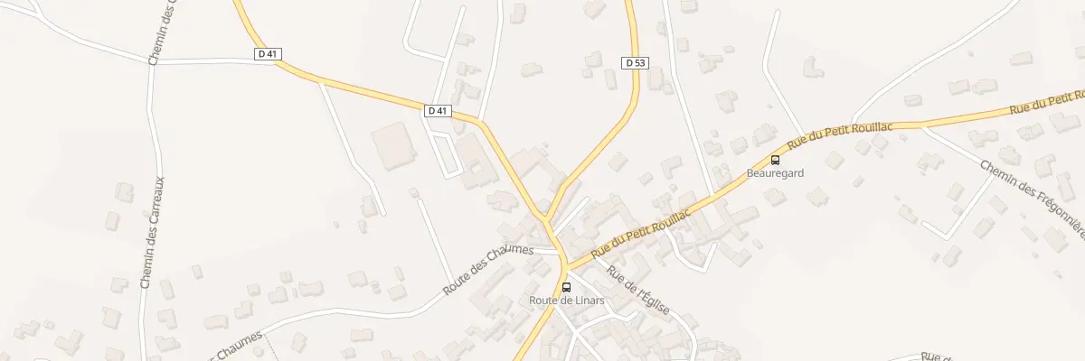 Plan du 4 Rte de Hiersac à Saint-Saturnin