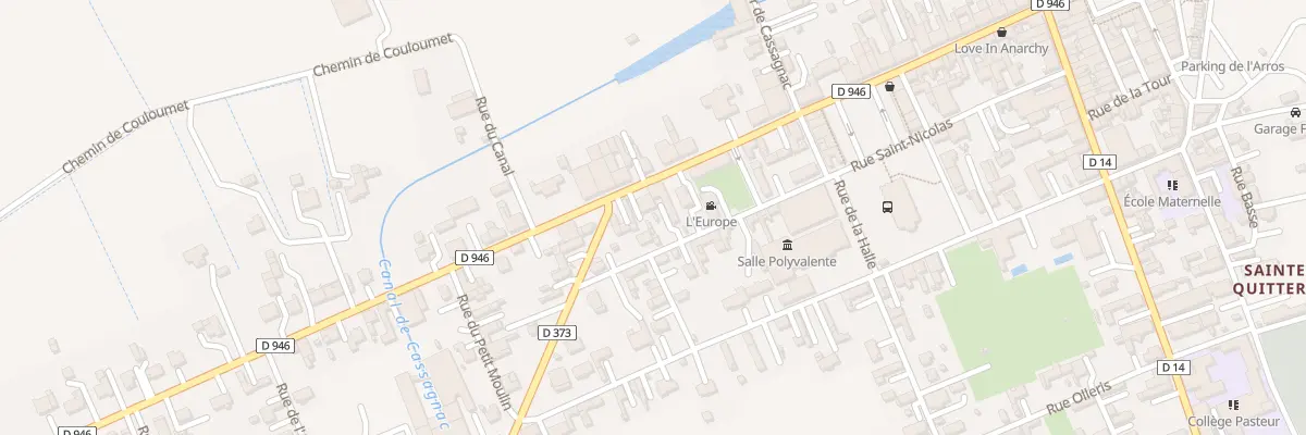 Plan du 43 Rue de l’Adour à Plaisance