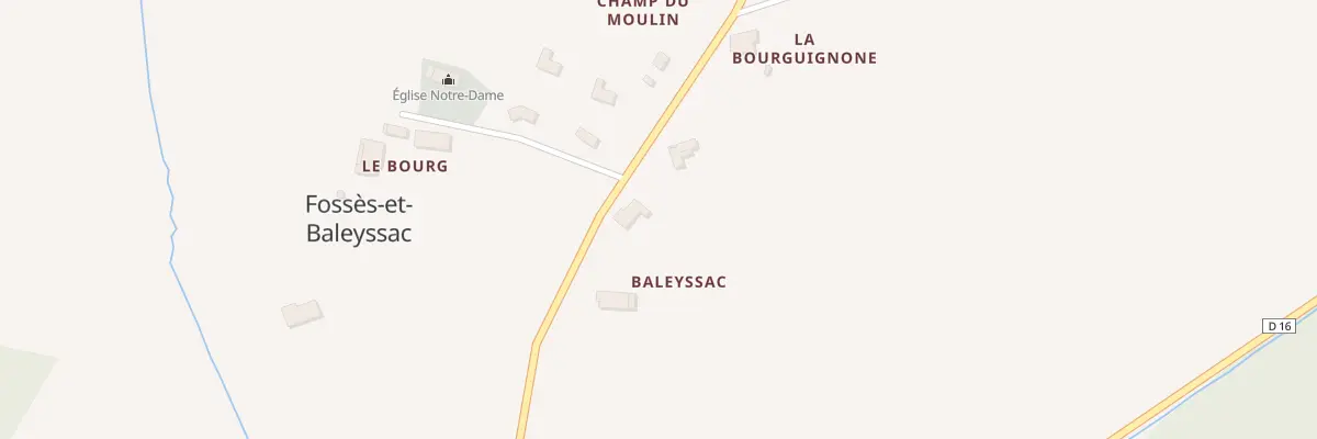 Plan du 2 Le Seuil à Fossès-et-Baleyssac