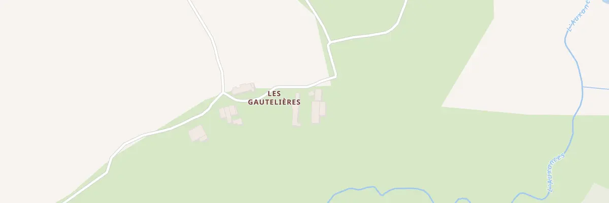 Plan du 1 Les Gautelières à Latillé