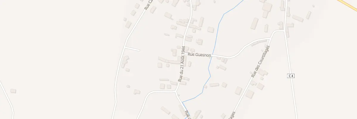 Plan du 18 Rue du 21 Août 1944 à Tournai-sur-Dive