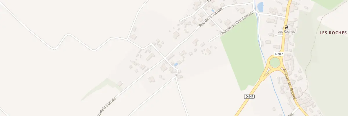 Plan du 75 Rue de la Socraie à Fontevraud-l’Abbaye