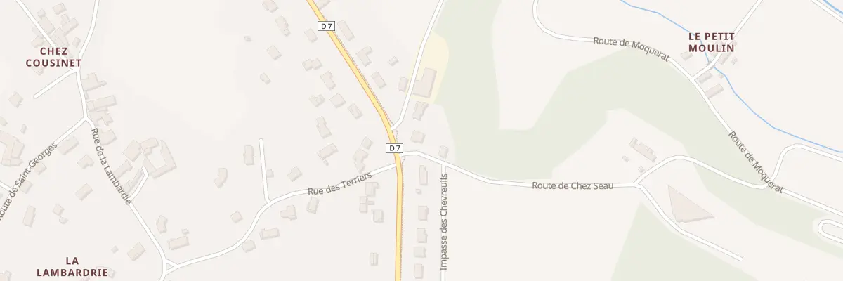 Plan du 1 Rte de Chez Seau à Claix