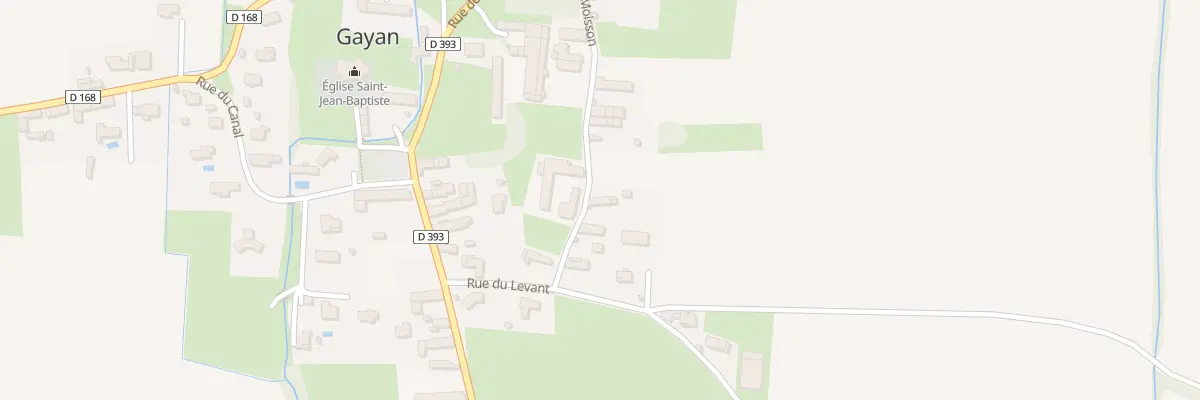 Plan du 11 Rue de la Moisson à Gayan