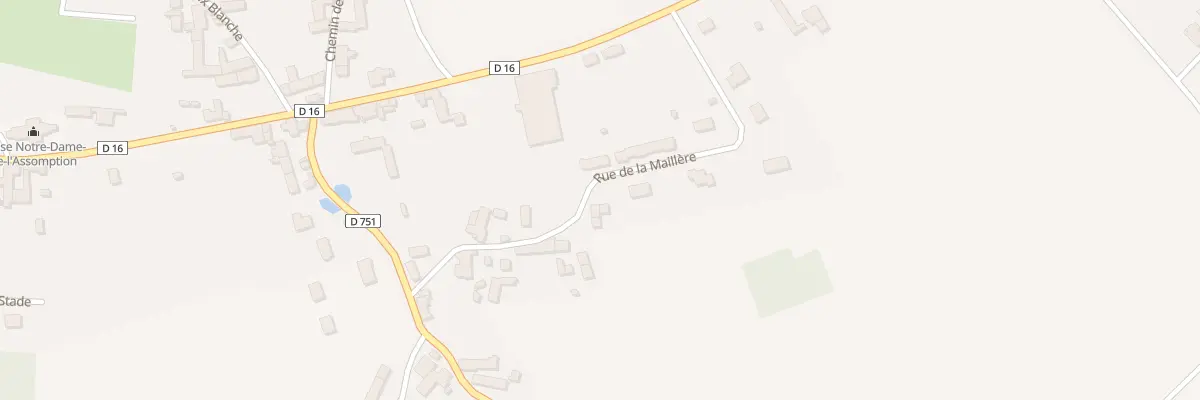 Plan du 2 Rue de la Maillère à Montmerrei