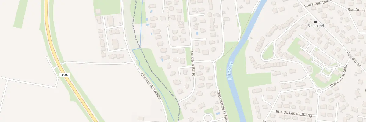 Plan du 2 Imp de la Save à Tarbes