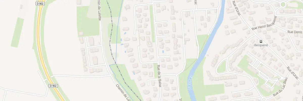 Plan du 18 Rue de la Baise à Tarbes