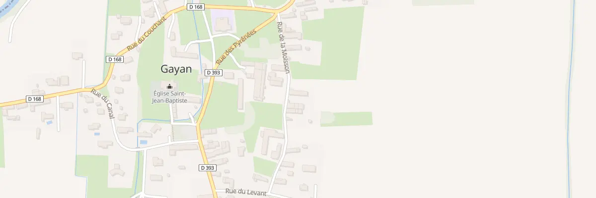 Plan du 7 Rue de la Moisson à Gayan