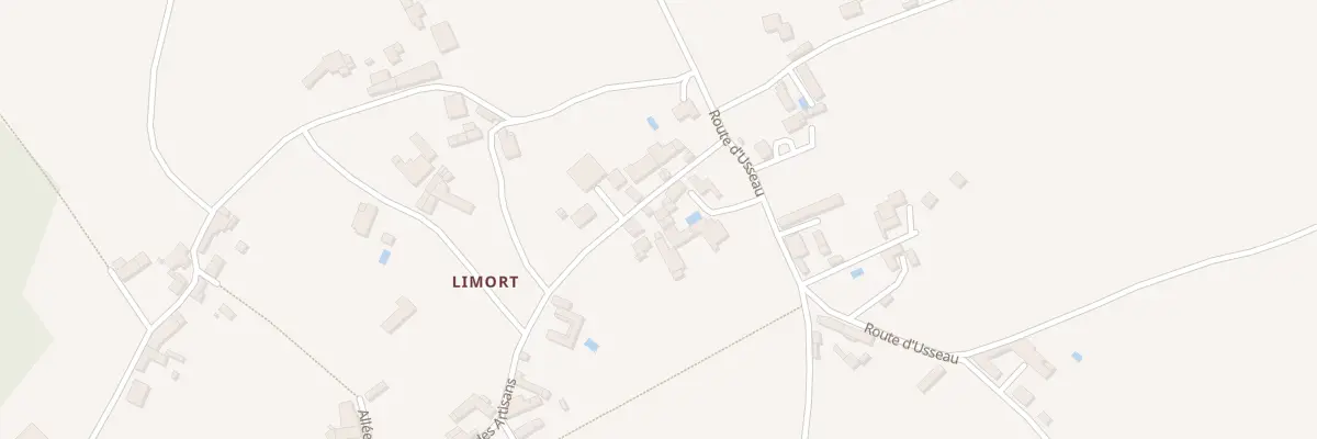 Plan du 30 Rue des Artisans Limort à Clussais-la-Pommeraie