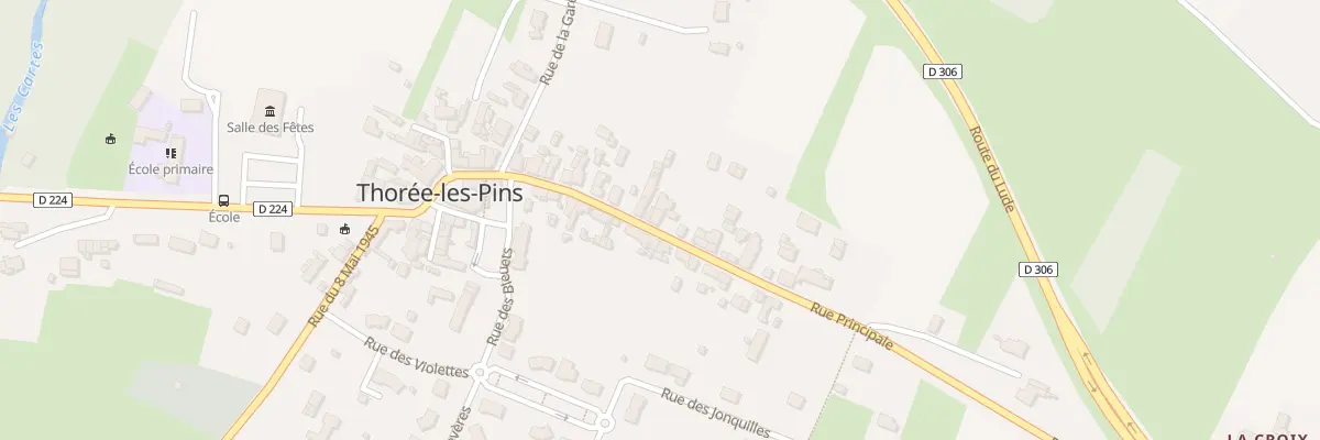 Plan du 31 Rue Principale à Thorée-les-Pins