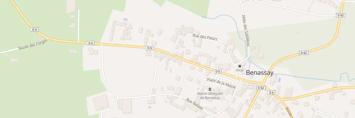 Plan du 13 Rte de la Gatine à Boivre-la-Vallée