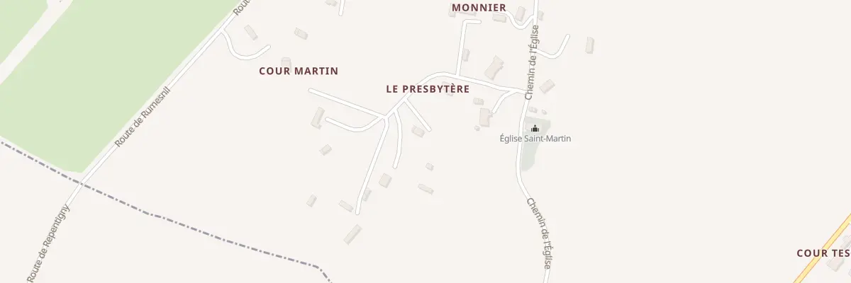 Plan du 151 Chem du Presbytère à Repentigny