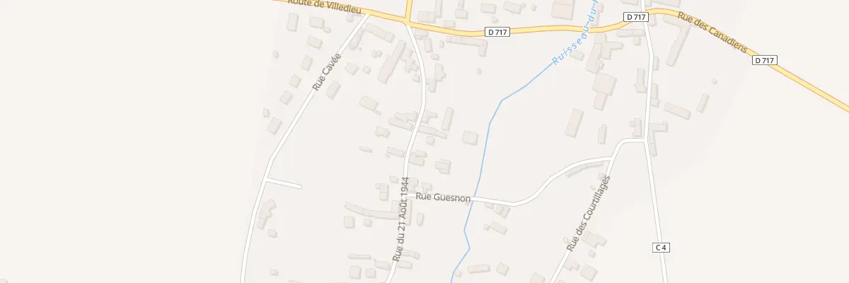 Plan du 27 Rue du 21 Août 1944 à Tournai-sur-Dive