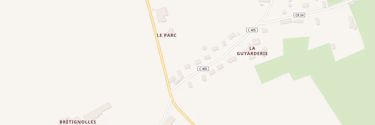 Plan du 3 La Cocardiere à Saint-Victeur