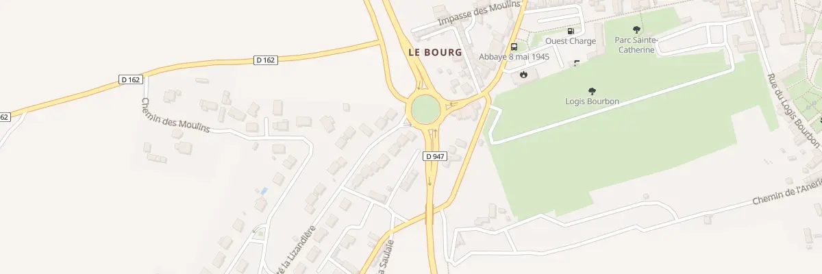 Plan du 25 Rue de la Cite la Lizandiere à Fontevraud-l’Abbaye