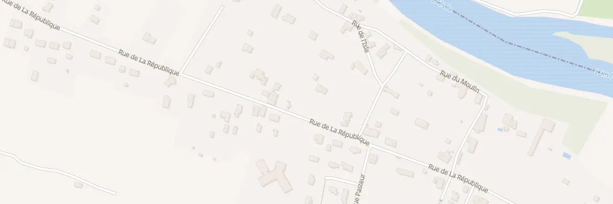 Plan du 36 Rue de la République à Moulin-Neuf