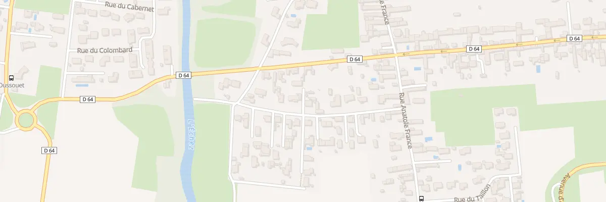 Plan du 6B Rue des Mimosas à Bordères-sur-l’Échez